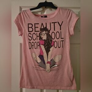 Pink Graphic Teens T-Shirt